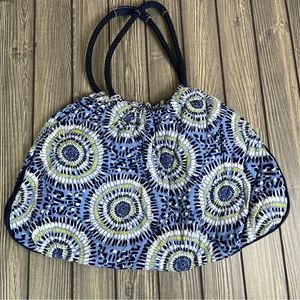 Vera Bradley Blue Purse Round Handle